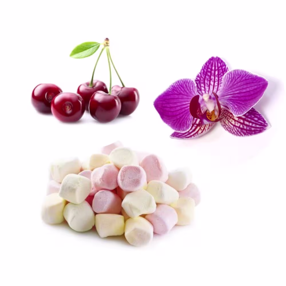 Вишня, Орхідея, Маршмелоу