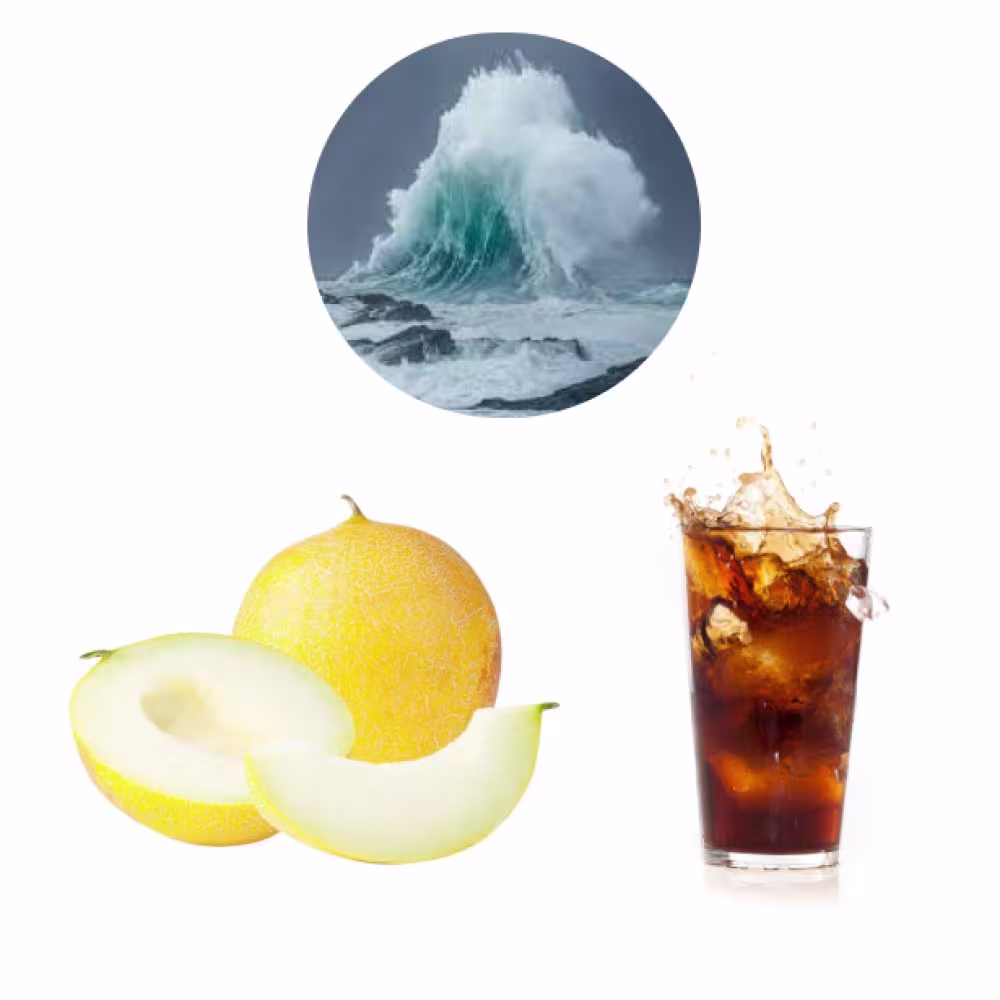 Морська вода, Калон, Диня